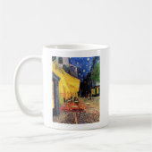 Mug Terrasse de café de Van Gogh la nuit (Gauche)