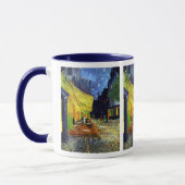 Mug Terrasse de café la nuit par Van Gogh (Gauche)