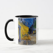 Mug Terrasse de café par Vincent van Gogh (Gauche)
