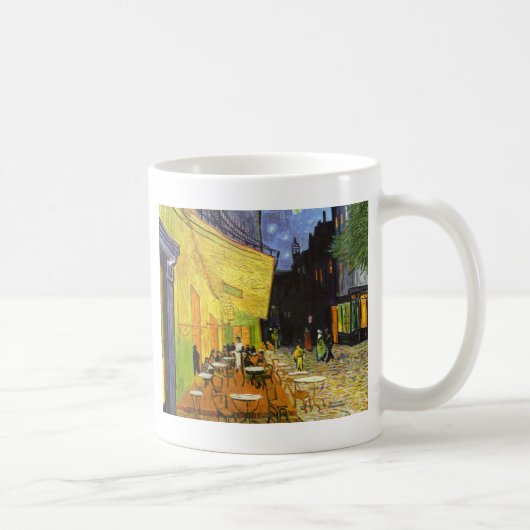Mug Terrasse du café la nuit de Van Gogh (Droite)