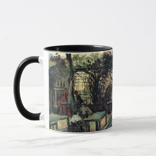 Mug Terrasse d'un Café, Montmartre par Vincent van Gog (Gauche)