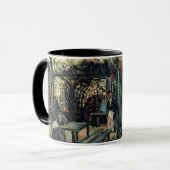 Mug Terrasse d'un Café, Montmartre par Vincent van Gog (Devant gauche)