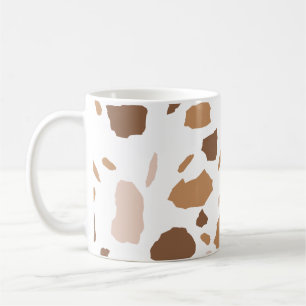 Mug Terrazzo Brun et Beige Clair