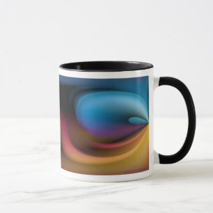 Mug terre abstraite