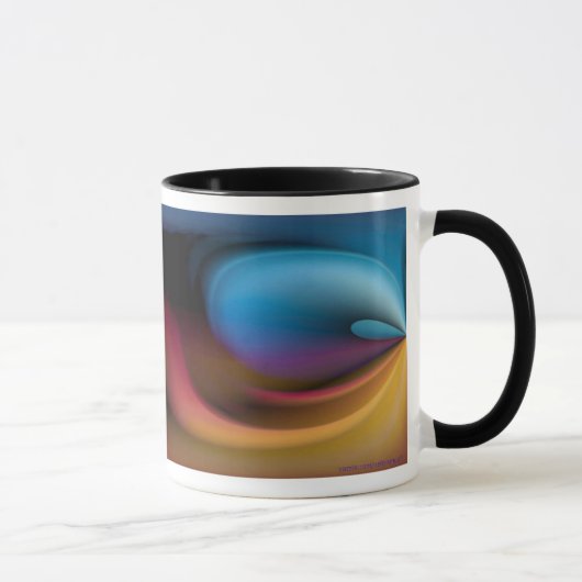 Mug terre abstraite (Droite)