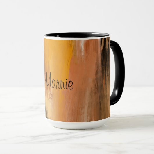 Mug Terre Abstraite (Devant droit)