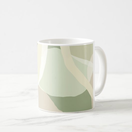 Mug Terre Abstraite (Devant droit)