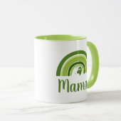 Mug Terre arc-en-ciel personnalisée Mama (Devant droit)