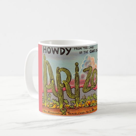 Mug Terre de cactus d'Arizona (Devant gauche)