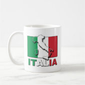 Mug Terre de drapeau de l'Italie (Gauche)