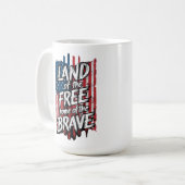 Mug Terre De La Maison Libre Du Courageux (Devant gauche)