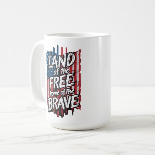 Mug Terre De La Maison Libre Du Courageux (Devant gauche)