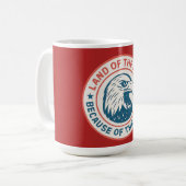 Mug Terre de l'Aigle Libre (Devant gauche)