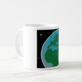 Mug Terre de l'espace (Devant gauche)