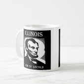 Mug Terre de l'Illinois de Lincoln (Devant gauche)