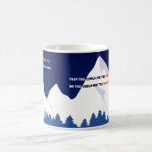 Mug Terre d'hiver - Citation du mannequin de Heather (Centre)