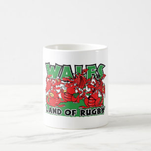Mug Terre du Pays de Galles de conception de Gallois