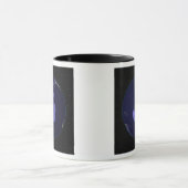 Mug Terre entière la nuit montrant les lumières de la (Centre)