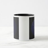 Mug Terre entière la nuit montrant les lumières de la  (Centre)