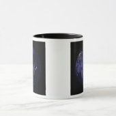 Mug Terre entière la nuit montrant les lumières de la  (Centre)