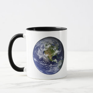 Mug Terre entière montrant l'Amérique du Nord