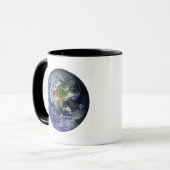 Mug Terre entière montrant l'Amérique du Nord (Devant gauche)