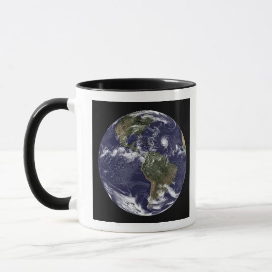 Mug Terre entière montrant l'Amérique du Nord 2 (Gauche)