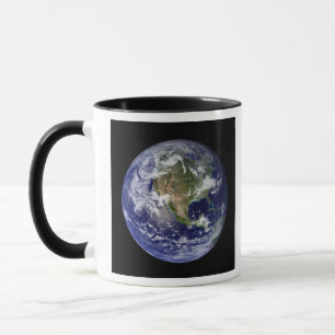 Mug Terre entière montrant l'Amérique du Nord 3