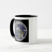 Mug Terre entière montrant l'Amérique du Nord et l'Ame (Devant gauche)