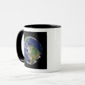 Mug Terre entière montrant l'Amérique du Sud (Devant gauche)