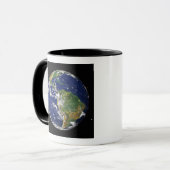 Mug Terre entière montrant l'Amérique du Sud 2 (Devant gauche)