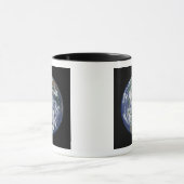 Mug Terre entièrement éclairée centrée sur le pôle Nor (Centre)