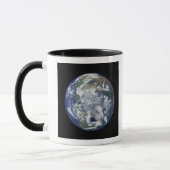 Mug Terre entièrement éclairée centrée sur le pôle Nor (Gauche)