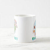 Mug Terre mignonne avec des fleurs Jour des terres joy (Centre)