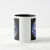 Mug Terre montrant l'hémisphère occidental (Centre)