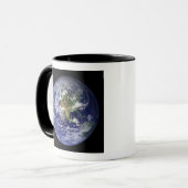 Mug Terre montrant l'hémisphère occidental (Devant gauche)