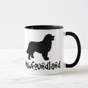 Mug Terre-Neuve avec le texte frais