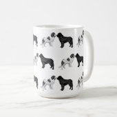 Mug Terre-Neuve Black and Landseer (Devant droit)