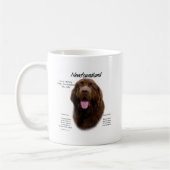 Mug Terre-Neuve (Brown) Conception de l'histoire (Gauche)