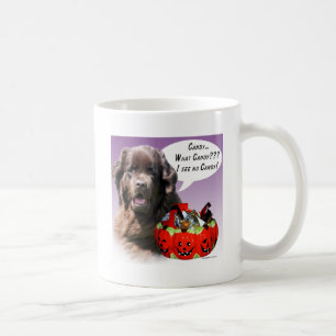 Mug Terre-Neuve (brun) Halloween Candy