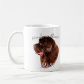 Mug Terre-Neuve (marron) Maman 2 (Gauche)