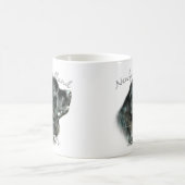 Mug Terre-Neuve (noir) Maman 2 (Centre)