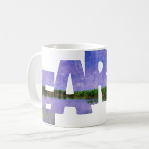 Mug Terre Notre maison Blue Summer Ciel et Eau