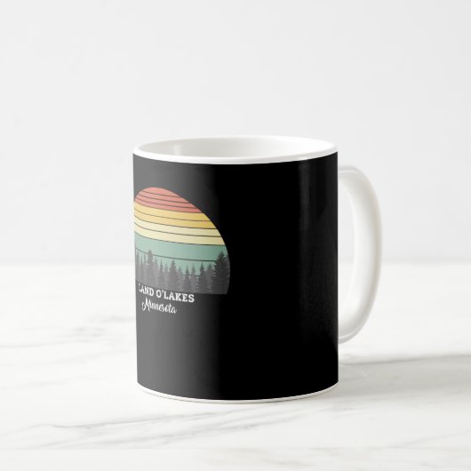 Mug Terre O'Lakes Minnesota (Devant droit)