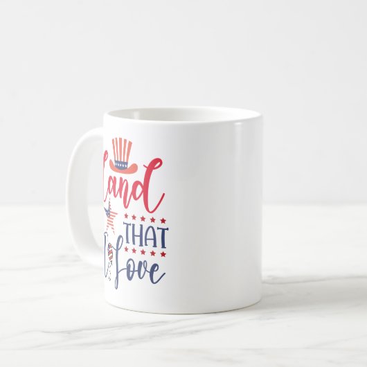 Mug Terre que j'aime (Devant gauche)