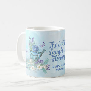 Mug Terre qui rit dans les fleurs - Arrangement floral