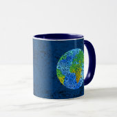 Mug Terre tourbillonnant (Devant droit)