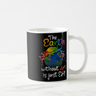 Mug Terre vintage Sans Art Est Juste Eh Planète Art Ea