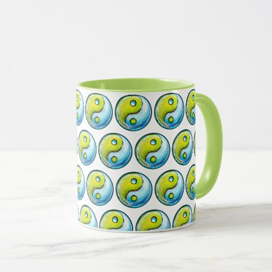 Mug Terre Yin-Yang (Devant droit)