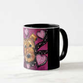MUG TERRIER AIREDALE      (Devant droit)